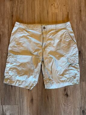 Lanesboro Tan Cargo Shorts Size 38